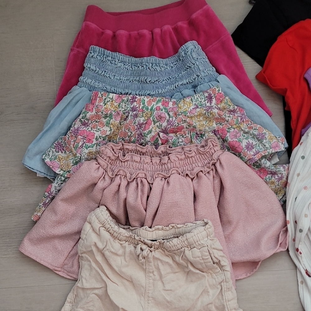 Bundle Toddler Girls Clothes Size 4Tβ5T Skirts Tops Old Navy Nike J.Crew Summer - Picture 2 of 13
